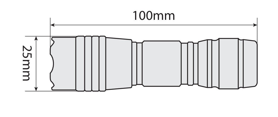 Traveller, torcia a 1 Led Smd 0,5W