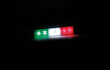 Bandiera Italia luminosa a 6 led, 24V