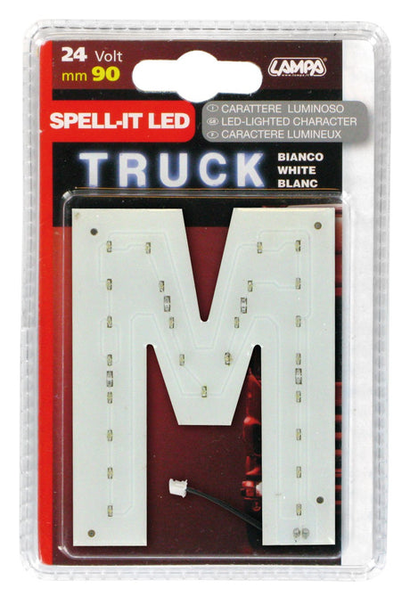 Spell-It Led, 90 mm, 24V - Bianco - M