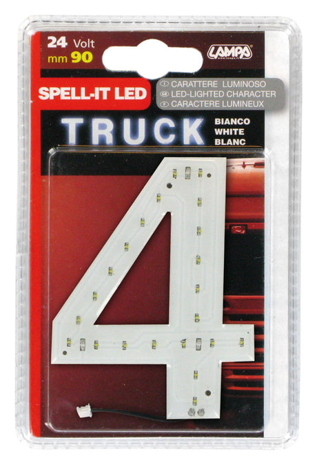 Spell-It Led, 90 mm, 24V - Bianco - 4