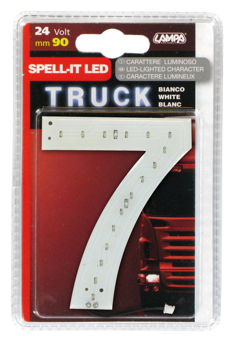 Spell-It Led, 90 mm, 24V - Bianco - 7