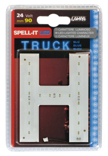 Spell-It Led, 90 mm, 24V - Blu - H