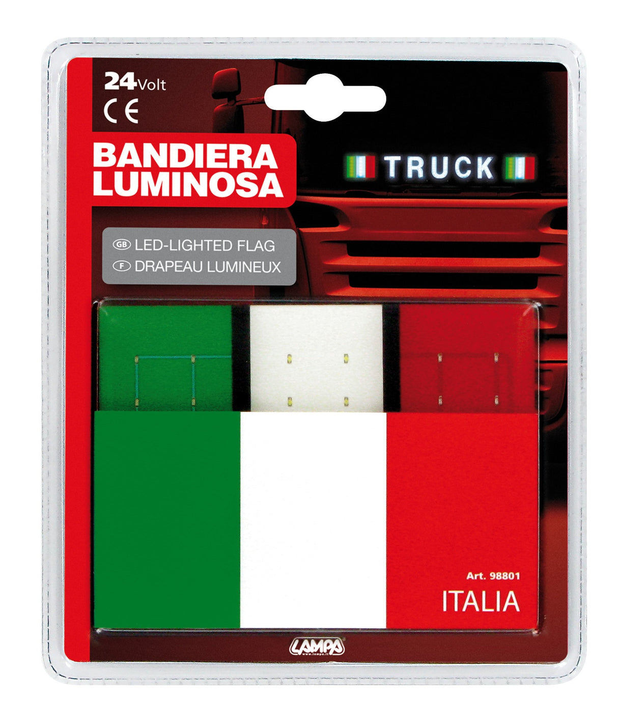 Spell-It Led emblema, 24V - Italia