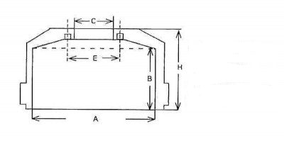 Tamburo Freno per Volvo FL6 6772133