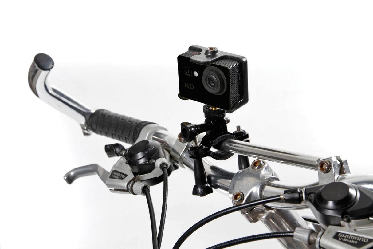 Action-Cam 1, telecamera per sport 720p + Kit accessori