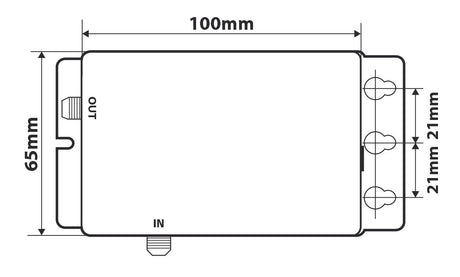 Amplificatore antenna TV, 12/24V