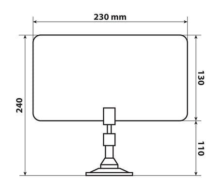 Flexia, antenna TV digitale terrestre 12/24V