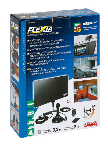 Flexia, antenna TV digitale terrestre 12/24V