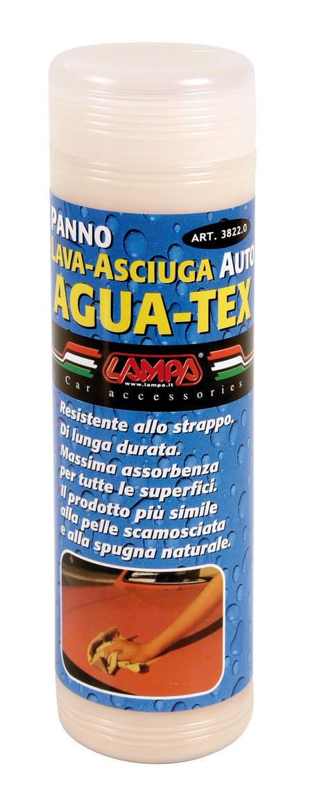 Aqua-tex, panno lava/asciuga auto - Barattolo