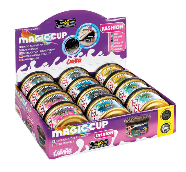 Magic Cup Fashion, deodorante, display 12 pz assortiti