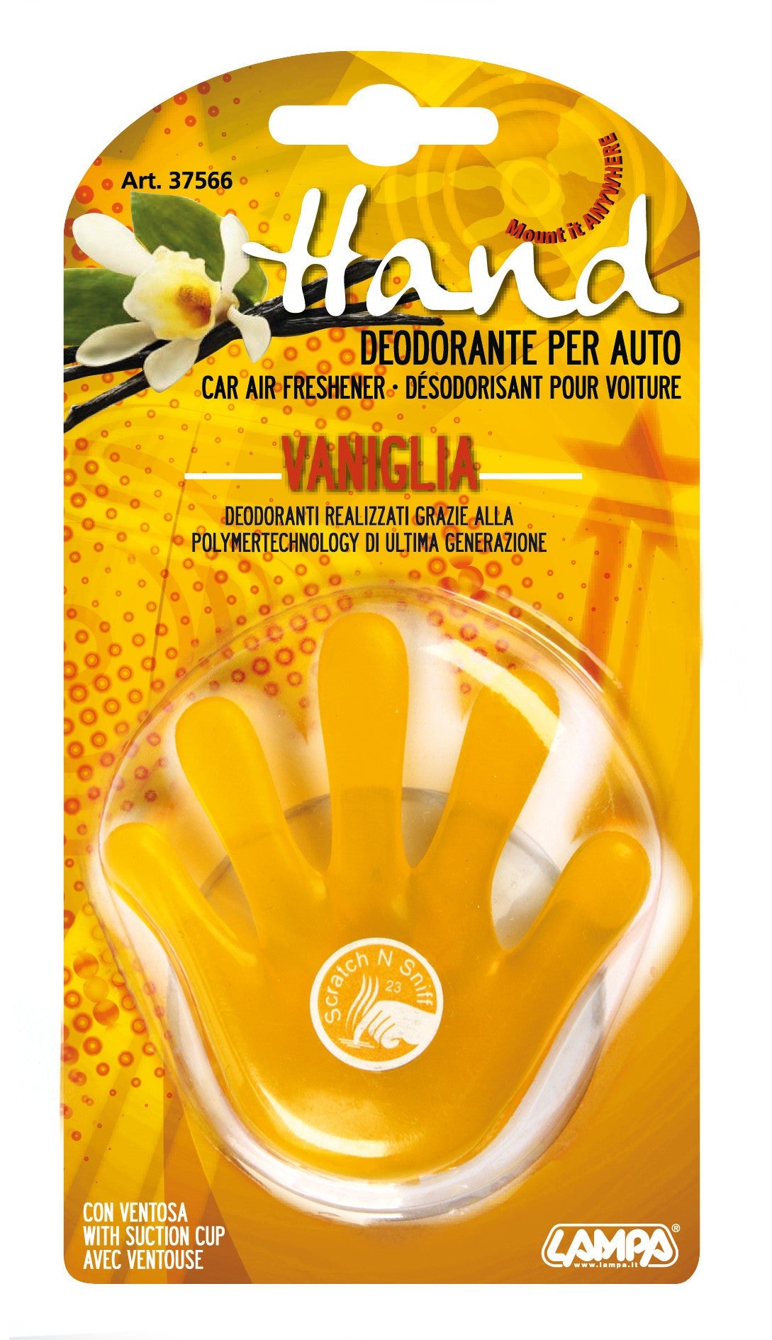 Hand, deodorante per abitacolo - Vaniglia