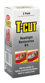 T-Cut, kit rinnova fanali - 75 g + 125 ml