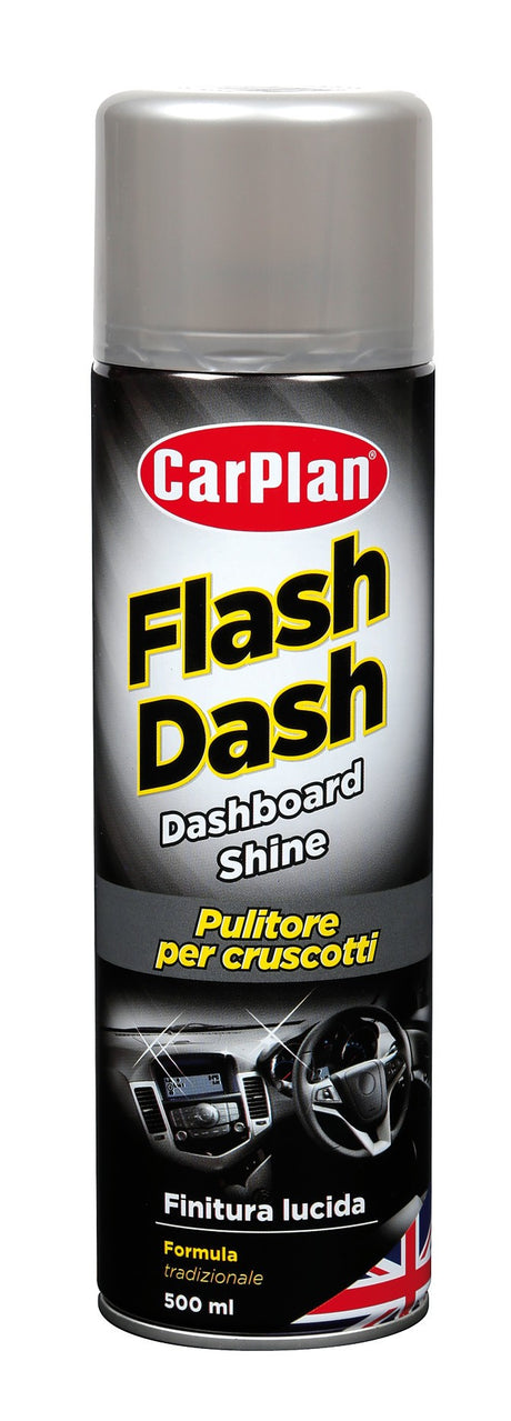 Flash Dash, pulitore per cruscotti, effetto lucido - 500 ml - Artic ice