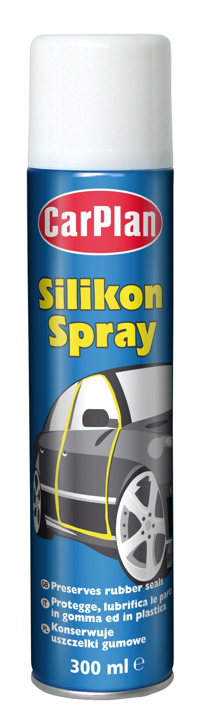 Silikon Spray, protegge e lubrifica le parti in gomma ed in plastica - 300 ml