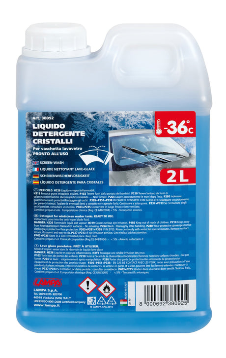 Liquido detergente cristalli (-36°C) - 2000 ml