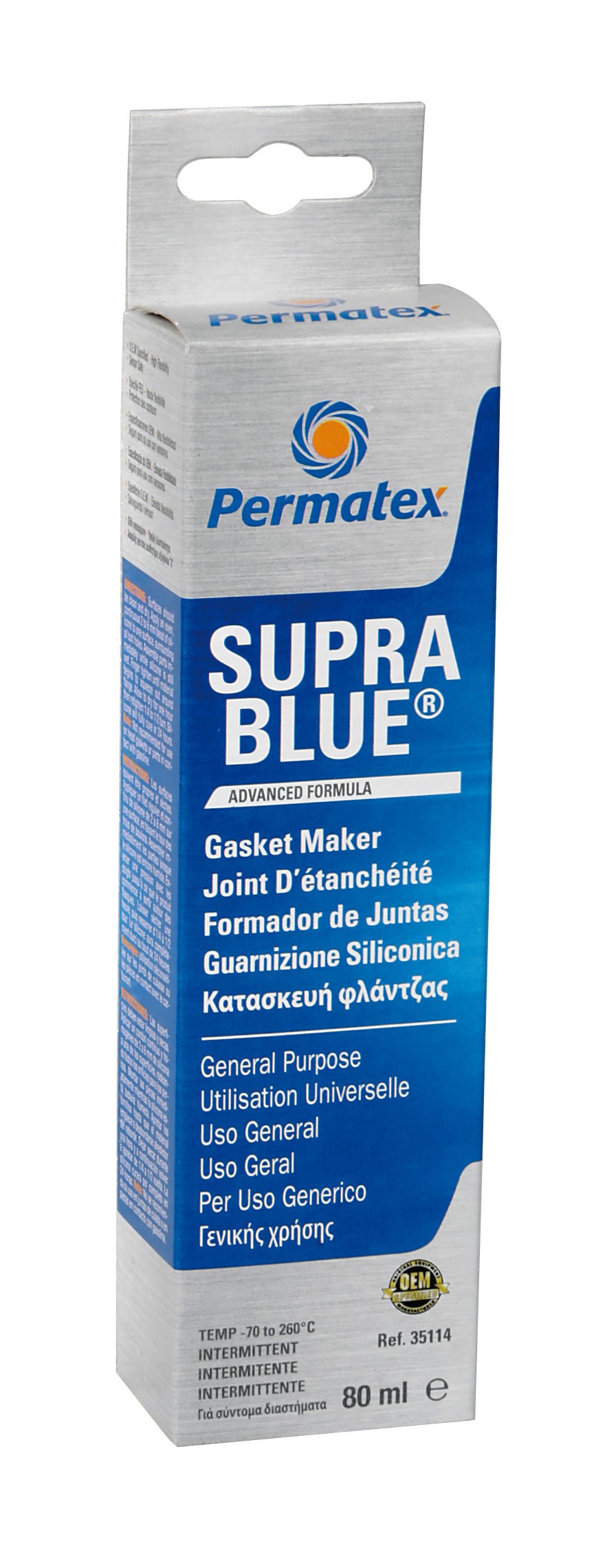 Supra Blue, sigillante siliconico flessibile multiuso - 80 ml