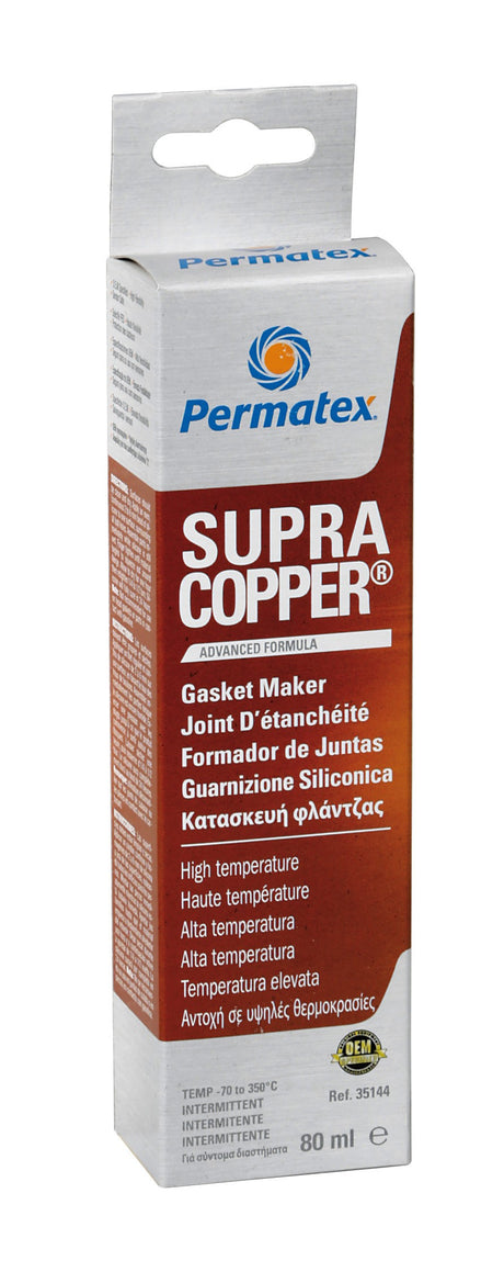 Supra Copper, guarnizione per alte temperature - 80 ml