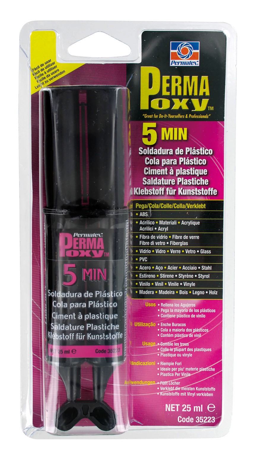 Permapoxy, adesivo per plastica - 2x25 ml