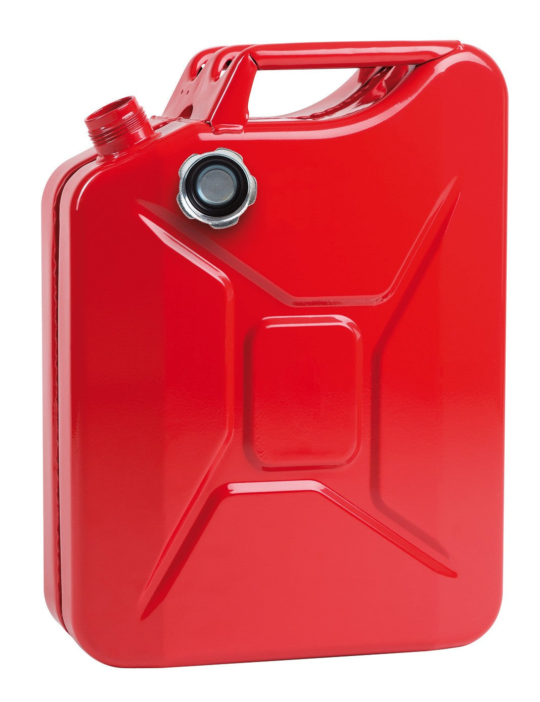 Premium, tanica carburante in metallo - 20 L - Rosso