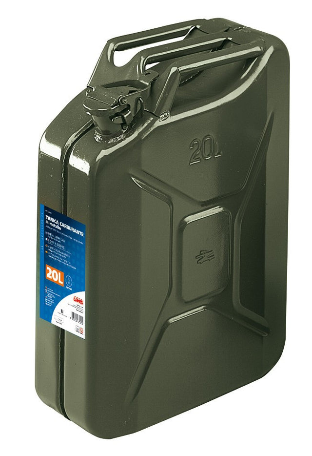 Tanica carburante tipo militare in metallo - 20 L